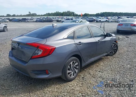 2017 Honda Civic Ex from USA, damaged, VIN 19XFC2F76HE012769